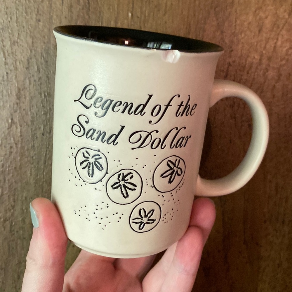 Sand dollar mug